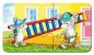 Preview: 9 x 2 Teile Ravensburger Kinder Puzzle my first puzzles Tierische Baustelle 03074