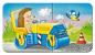 Preview: 9 x 2 Teile Ravensburger Kinder Puzzle my first puzzles Tierische Baustelle 03074