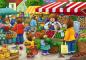 Preview: 2 x 12 Teile Ravensburger Kinder Puzzle Komm, wir gehen einkaufen 05076