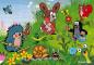 Preview: 2 x 12 Teile Ravensburger Kinder Puzzle Gartenparty mit Freunden 05090