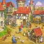 Preview: 3 x 49 Teile Ravensburger Kinder Puzzle Ritterturnier im Mittelalter 05150