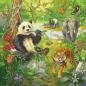 Preview: 3 x 49 Teile Ravensburger Kinder Puzzle Im Urwald 05180