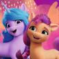 Preview: 3 x 49 Teile Ravensburger Kinder Puzzle My little Pony the movie 05236