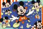 Preview: 2 x 24 Teile Ravensburger Kinder Puzzle Mickey Mouse Film ab! 05578