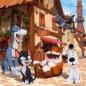 Preview: 3 x 49 Teile Ravensburger Kinder Puzzle Idefix und seine tierischen Freunde 05626