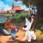 Preview: 3 x 49 Teile Ravensburger Kinder Puzzle Idefix und seine tierischen Freunde 05626