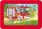 Preview: 3 x 6 Teile Ravensburger Kinder Rahmen my first puzzles Tiere im Einsatz 05630