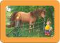 Preview: 3 x 6 Teile Ravensburger Kinder Rahmen my first puzzles Lotta auf dem Bauernhof 05679