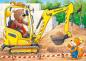 Preview: 2, 4, 6, 8 Teile Ravensburger Kinder Puzzle my first puzzles Tiere auf der Baustelle 05717