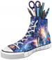 Preview: 108 Teile Ravensburger 3D Puzzle Sneaker Astronauten im Weltall 11251