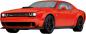 Preview: 108 Teile Ravensburger 3D Puzzle Auto Dodge Challenger RT Scat Pack Widebody 11284