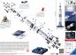 Preview: 440 Teile Ravensburger 3D Puzzle Apollo Saturn V Rakete 11545