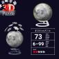 Preview: 72 Teile Ravensburger 3D Puzzle Ball Glow in the Dark Der Mond 11586