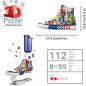 Preview: 108 Teile Ravensburger 3D Puzzle Sneaker Sonic the Hedgehog 11593