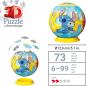 Preview: 72 Teile Ravensburger 3D Puzzle Ball Disney Stitch 11596