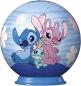 Preview: 54 Teile Ravensburger 3D Puzzle Ball Disney Stitch & Angel 11599