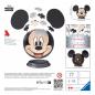 Preview: 72 Teile Ravensburger 3D Puzzle Ball Disney Mickey Maus 11761