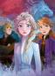 Preview: 300 Teile Ravensburger Kinder Puzzle XXL Disney Frozen 2 Elsa, Anna und Kristoff 12866