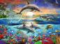 Preview: 300 Teile Ravensburger Kinder Puzzle XXL Delfinparadies 12895