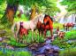 Preview: 300 Teile Ravensburger Kinder Puzzle XXL Wildpferde am Fluss 12904