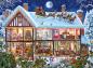 Preview: 100 Teile Ravensburger Kinder Puzzle XXL Weihnachten zu Hause 12996