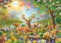 Preview: 200 Teile Ravensburger Kinder Puzzle XXL Anmutige Hirschfamilie 13352