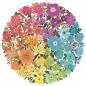 Preview: 500 Teile Ravensburger Puzzle Circle of Colors Flowers 17167