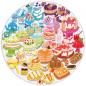 Preview: 500 Teile Ravensburger Puzzle Circle of Colors Desserts & Pastries 17171