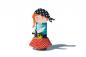 Preview: Ravensburger Upcycling Basteln EcoCreate Mini Pirates Piraten 18130