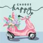 Preview: Ravensburger Malen nach Zahlen CREART Trend Serie Quadratisch Choose happy 20125