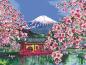 Preview: Ravensburger Malen nach Zahlen CREART Premium Serie B Japanese Cherry Blossom 20177