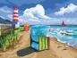 Preview: Ravensburger Malen nach Zahlen CREART Premium Serie B Holiday on the Baltic Sea 23547