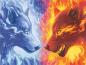 Preview: Ravensburger Malen nach Zahlen CREART Premium Serie B Fire & Ice 23549