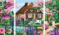 Preview: Ravensburger Malen nach Zahlen CREART Premium Sonderserie Waterside Cottage Triptychon 23550