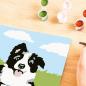 Preview: Ravensburger Malen nach Zahlen Classic Serie F Border Collie Welpe 23759