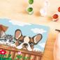 Preview: Ravensburger Malen nach Zahlen CREART Serie C Hunde und Katze 23855