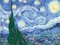 Preview: Ravensburger Malen nach Zahlen CREART CANVAS Leinwand ART Collection Sternennacht Van Gogh 23915