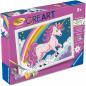 Preview: Ravensburger Malen nach Zahlen CREART Serie D Pinkes Einhorn 23996