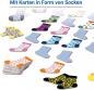 Preview: 64 Karten Ravensburger Kinderspiel Kartenlegespiel memory Happy Socks 24702