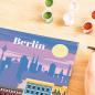 Preview: Ravensburger Malen nach Zahlen CREART Trend Serie C Citys Farbenfrohes Berlin 25521