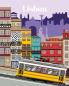 Preview: Ravensburger Malen nach Zahlen CREART Trend Serie C Citys Farbenfrohes Lissabon 25522