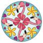 Preview: Ravensburger Creation Mandala Designer Mini Flamingo 28520