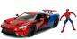 Preview: Jada Modellauto Hollywood Rides Marvel Spiderman 2017 Ford GT mit Figur 1:24 253225002