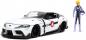 Preview: Jada Modellauto Hollywood Rides Robotech R. Fokker 20 Toyota Supra mit Figur 1:24 253255052