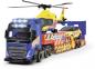 Preview: Dickie Spielfahrzeug Set LKW, Helikopter, Krankenwagen Go Real / SOS Rescue Transporter 203717005