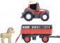 Preview: ABC Baby- & Kleinkindspielzeug Traktor mit Anhänger ABC Massey Ferguson Animal Trailer 204115012