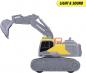 Preview: Dickie Spielfahrzeug Baustelle Bagger Go Real / Construction Volvo Tracked Excavator 203723008