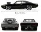 Preview: Jada Modellauto Hollywood Rides Fast & Furious 1970 Dodge (F10) 1:24 253203091