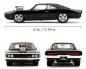 Preview: Jada Modellauto Hollywood Rides Fast & Furious 1970 Dodge Charger 1:24 253203101