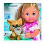 Preview: Simba Puppe Evi Love Doktor Evi 2-in-1 Tiermobil Hund Katze 105733488